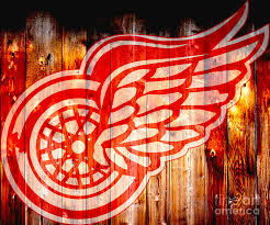 · team colors, graphics, and logos. Detroit Red Wings Digital Art By Steven Parker
