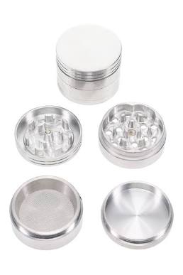 42 mm 4-Part Aluminum Herb Grinder | Wholesale Pocket Grinder – G0127