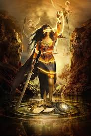 Rock Me Dr Zaius Goddess Of Justice Wonder Woman Art Wonder Woman