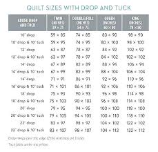 Pillow Size Chart Paketumroh Co