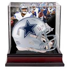 Autographed Dallas Cowboys Dak Prescott Fanatics Authentic Riddell Speed Mini Helmet With Deluxe Mini Helmet Case In 2021 Dak Prescott Dallas Cowboys Dallas Cowboys Signs Dak Prescott