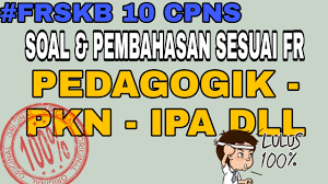 Berikut adalah kumpulan link soal soal skd cpns dan soal tes skb cpns yang dapat anda pelajari sebagai salah satu persiapan menghadapi tes skd cpns 2021 adalah dengan memperlajari latihan/soal berminat mendapatkan tiga paket ebook (pdf) soal prediksi skd cpns 2021 dan. Fr Skb Pgsd 2020 Terbaru Soal Dan Pembahasan Fr Skb Cpns Youtube