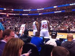 Wells Fargo Center Section 102 Row Bb Seat 3 Philadelphia