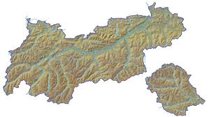 Vektor Landkarte Tirol Vektor Grafik Und Rasterbild