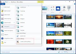 Click Create Custom Setting Button Maker Project Windows Movie Maker Maker
