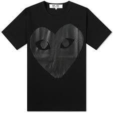 From chic dresses to jackets and footwear, shop women's clothes, with free delivery. Comme Des Garcons Men S Short Sleeve Heart Print T Shirt Brand Size Medium World Of Watches