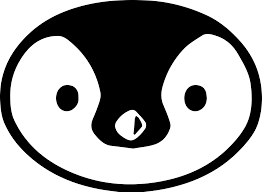 Erase all the other connecting lines. Penguin Cartoon 1280 940 Transprent Png Free Download Face Black Facial Expression Cleanpng Kisspng