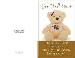 Maybe you would like to learn more about one of these? Three Printable Get Well Cards Blank Inside 5 5 X 8 5 And 3 Matching Plaque Prints 5 7 Get Well 24 Get Well Soon 62 Get Well Soon Wishes 50 Wai Enterprises
