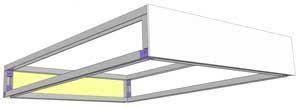 Fabriquer Coffrage Placo Variable Etape3 Coffrage Plafond Suspendu Plafond