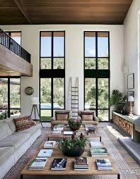 110 Extraordinary Rustic Living Room Design Ideas Http Margaretdecor Info 110 Extraordinary Rus High Ceiling Living Room Farm House Living Room House Design