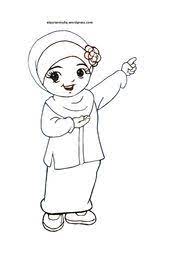 Masjid merupakan tempat ibadah umat muslim yang mudah dijumpai di pedesaan maupun perkotaan. Mewarnai Anak Muslim