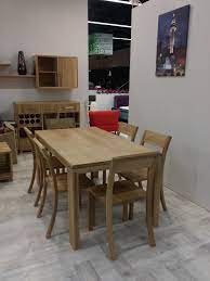 Choose from contactless same day delivery, drive up and more. Solid Oak Dining Table With 6 Chairs Soligna
