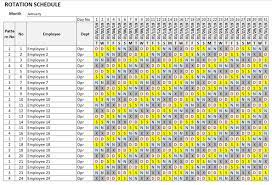 4 templates are required to cover round the clock. Metropolitan Shift Schedule Plan Shift Schedule Plan