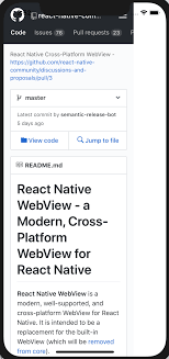Import react, { component } from 'react'; Webview Style Height Is Not Working React Native Webview