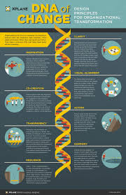 Dna Of Change Design Principles For Organizational Transformation Infographic Change Management Organizational Design Organizational