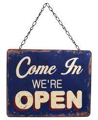 29 Open Closed Door Sign Ideas Open Closed Signs Door Signs Open Signs