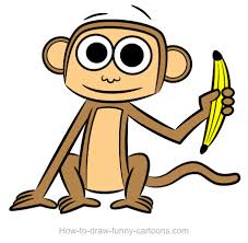 How to draw a monkey. How To Create A Monkey Drawings Using A Cute Lesson