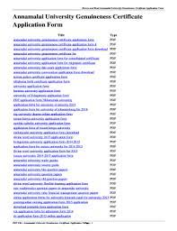 By kalviseithi at 4:46 pm. Annamalai University Genuineness Fees 2020 Fill Online Printable Fillable Blank Pdffiller
