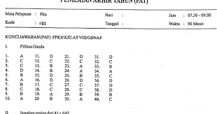 Kunci Jawaban Buku Lks Pkn Kelas 7 Kurikulum 2013 Ilmusosial Id