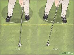 This is the simple way to play draw and fade golf shots. 4 Ways To Hit A Golf Ball Wikihow