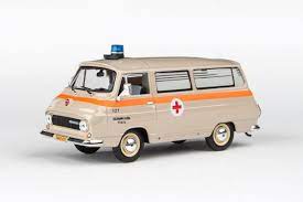 Díky holky a kluci, kdo konáte dobro!naistalujte si: Skoda 1203 1974 1 43 Sanitka Zachranka