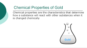 An element is a pure substance that cannot be broken down into different types of substances. Gold Element Youtube