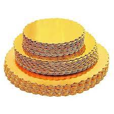 30 Pack Cake Board Rounds Circle Cardboard Base Boards 8 10 And 12 Inch Perfect For Cake Decorating 10 Of Each Size Gold 30 In 2021 Cake Decorating Circle Cake Cake Tray