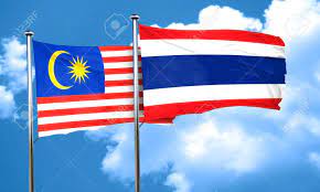 Here you can explore hq thailand flag transparent illustrations, icons and clipart with filter setting like size, type polish your personal project or design with these thailand flag transparent png images. Malaysia Flag With Thailand Flag 3d Rendering Stock Photo Picture And Royalty Free Image Image 58552924