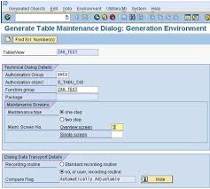 Table Maintenance Generator And Its Events Abap Development Community Wiki