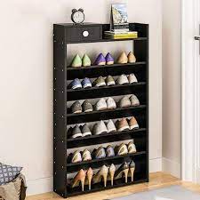 schuhregal organizer fur schranke holz 7 stufiger schuhregalstander mit schublade wooden shoe racks rack organization home depot medicine cabinets