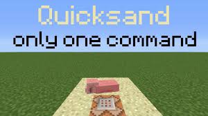 Boat mod for minecraft pe. Mcpe How To Make Quick Sand With Only One Command Block Minecraft Pe 1 1 Command Blocks Creations Youtube