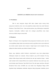Blog ini temanya skripsi, tesis dan disertasi atau membahas tentang karya ilmiah. Doc Bab 5 Tesis Maxison Lawrence Academia Edu