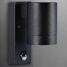Saxby Siro Led Outdoor Sensor Light Anthracite Grey Wall Lights Outdoor Wall Lights Motion Sensor Lights Outdoor