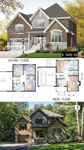 Modern Rustic House Plan With Large Bonus Space Above 2 Car Garage Large Family Rustic House Plans Family House Plans House Plans