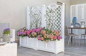 I fell in love with the look that window boxes gave a home handcrafted rustic window box planters out of reclaimed cedar and tin for standard window. Spruce Up Your Porch Or Patio With Trellis Planter