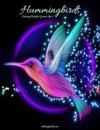Download Amazon Com Hummingbirds Coloring Book For Grown Ups 1 Volume 1 9781533170552 Snels Nick Books