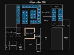 Tampa Mens Club - Club Amenities, Facility Map, and everything else our  bathhouse has to offer