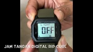 Jam tangan digital, bukateja, jawa tengah, indonesia. Jam Tangan Digital Rip Curl Fungsi Dan Cara Setting Tipe Atom Youtube