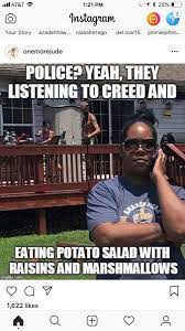 Who started the rumor that we put raisins in potato salad? How To Make Raisins In Potato Salad Meme