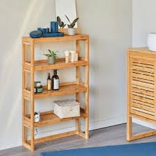 Quel que soit le style que vous préférez vous trouverez les meubles de salle de bain qui vous conviennent : Etagere De Salle De Bains En Bambou Danong Colonne Et Rangement Alinea