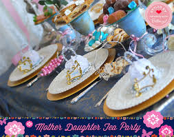 Table setting ideas for tea party. Mother Daughter Tea Party Ideas From Table Decor To Favors And Activities