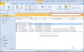 Search Calendar Outlook 2010 And 2013 University Of Victoria