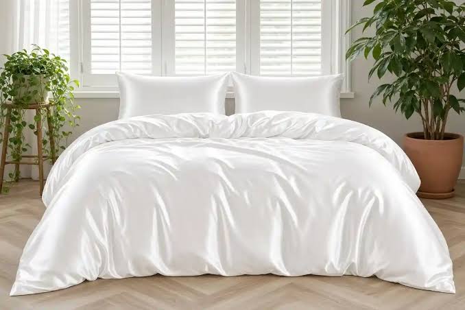 Bamboo Bedding Set Pure White - Superking, Bamboo Duvet Cover + 2 Standard  Pillow Cases + Bamboo Fitted Sheet