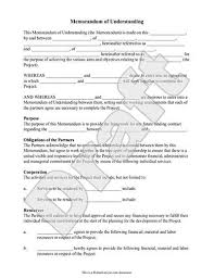 Maybe you would like to learn more about one of these? Free Memorandum Of Understanding Free To Print Save Download