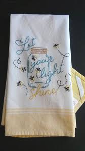 Ready to ship in 1 business day. Mason Jar Lightening Bugs Tea Towel Fireflies Tea Towel Mason Jar Kitchen Decor Embroidered Tea Towel Embroidered Fireflies Mason Jar Towel Embroidery Hand Embroidery Vintage Embroidery