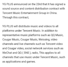 Contact yg kplus on messenger. Yg Plus Has Signed A Contract With Blackpink And Blink Updates Facebook