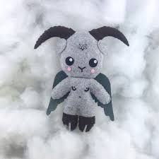 Baphomet satan baphomet statue satanic satanic clothing great news!!!you're in the right place for baphomet shirt. Baphomet Plush Kawaii Felt Felt Dolls Creepy Cute