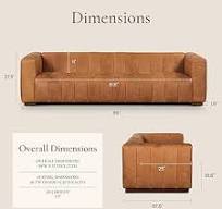 Amazon.com: POLY & BARK Canale 99” Sofa – Modern 3-Seater ...