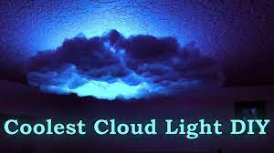 Coolest Cloud Light Diy With Unique Storm Effects Option Youtube
