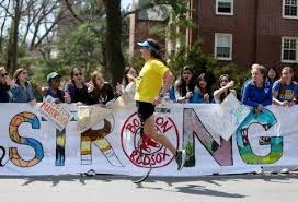 In hopkinton and goes through ashland, framingham, and natick, then into wellesley. Boston Marathon Numbers 32 000 Strong We Know How To Endure The Denver Post